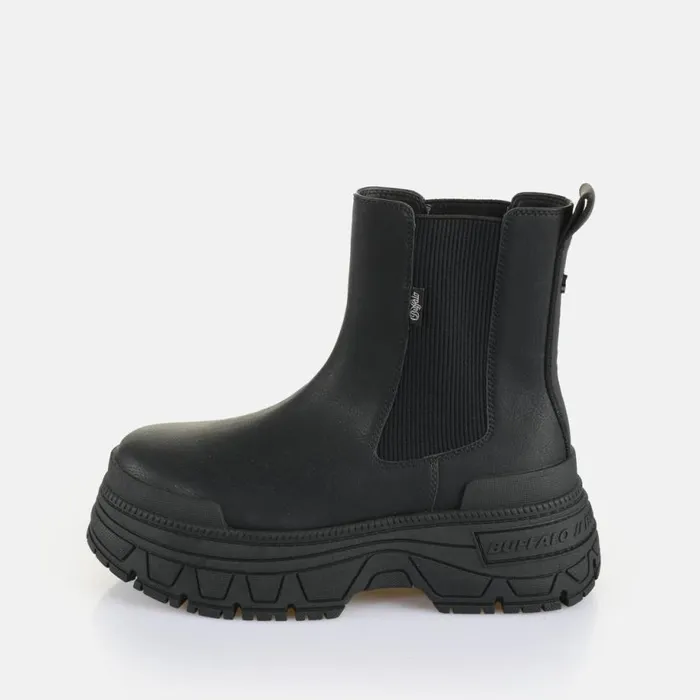 Shop Boots and AnkleBoots BUFFALO Fusion Chelsea Black