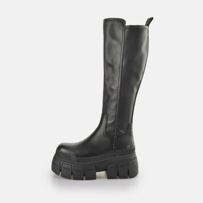 Shop Boots and AnkleBoots BUFFALO Gospher Stretch Boot Black