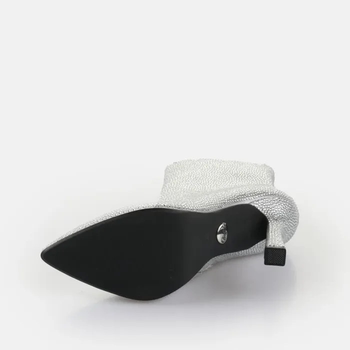 Shop Boots and AnkleBoots BUFFALO Linda Ankle Shine Silver
