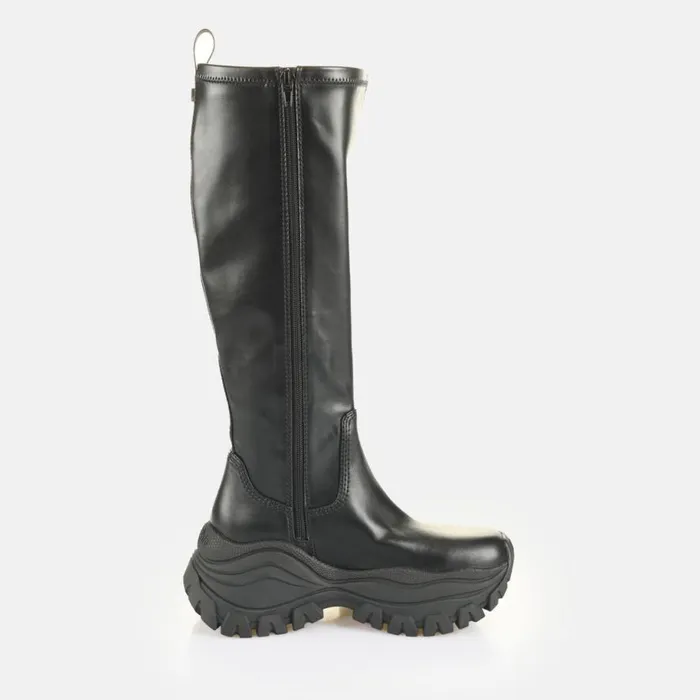 Shop Boots and AnkleBoots BUFFALO Lola Stretch Boot Hi Black