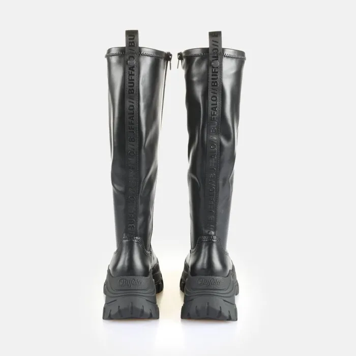 Shop Boots and AnkleBoots BUFFALO Lola Stretch Boot Hi Black