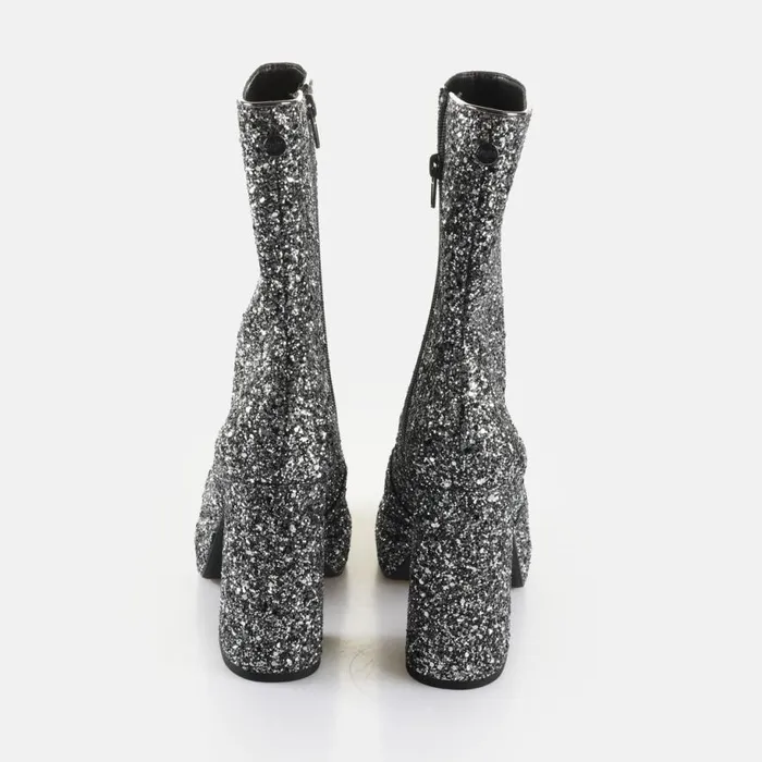Shop Boots and AnkleBoots BUFFALO May Ankle Boot Glam Silver