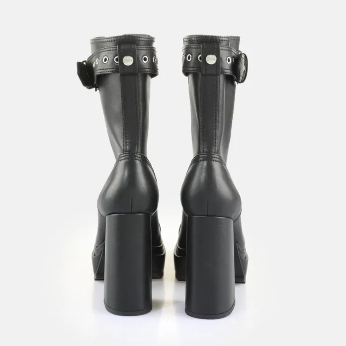 Shop Boots and AnkleBoots BUFFALO May W Zip Boot Black