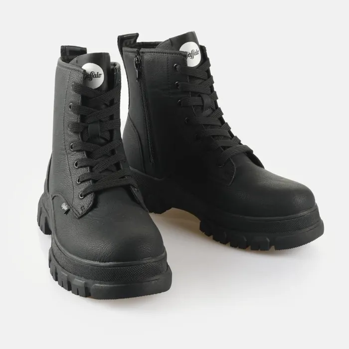 Shop Boots and AnkleBoots BUFFALO Nova RLD Black