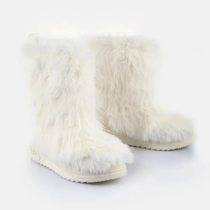 Shop Boots and AnkleBoots BUFFALO Vectra Yeti White