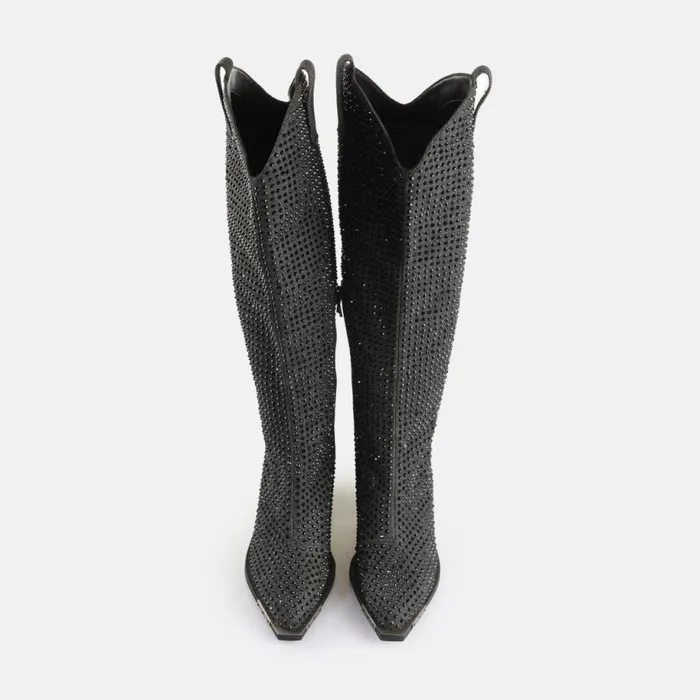 Shop Boots and AnkleBoots BUFFALO West Boot Hi Glam Black