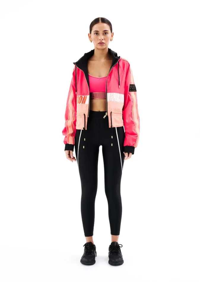 Shop CROPPED MAN DOWN JACKET IN DIVA PINK PE Nation Jackets