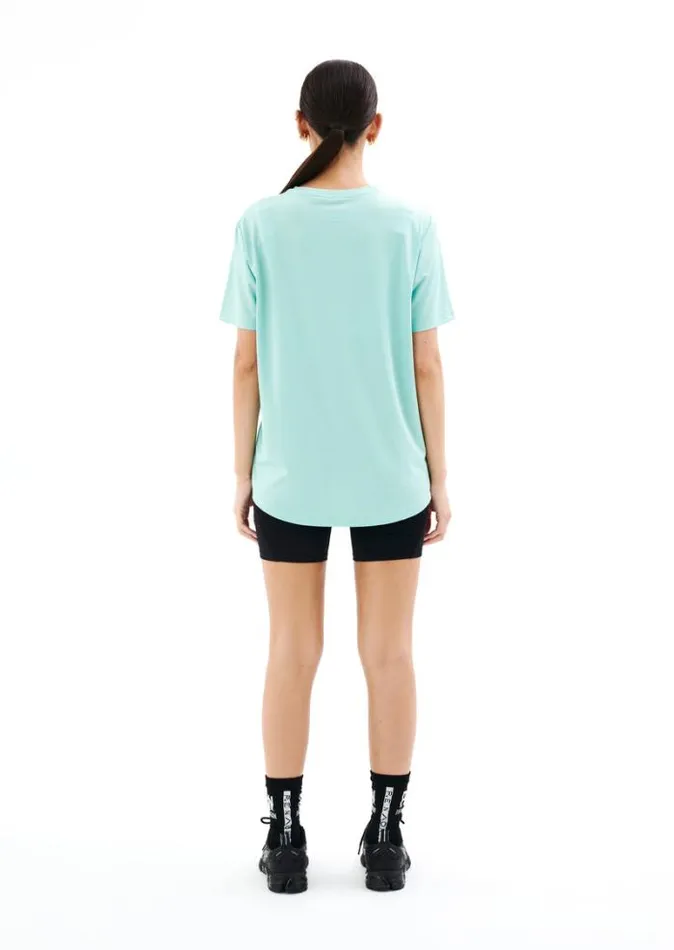 Shop CROSSOVER AIR FORM TEE IN AQUA PE Nation Tees and Tanks
