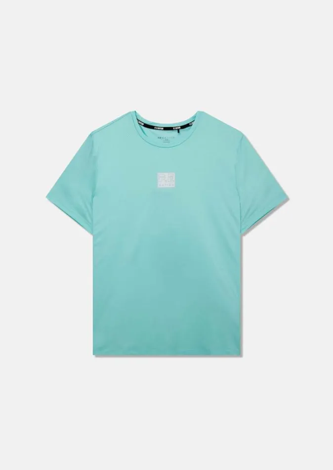 Shop CROSSOVER AIR FORM TEE IN AQUA PE Nation Tees and Tanks