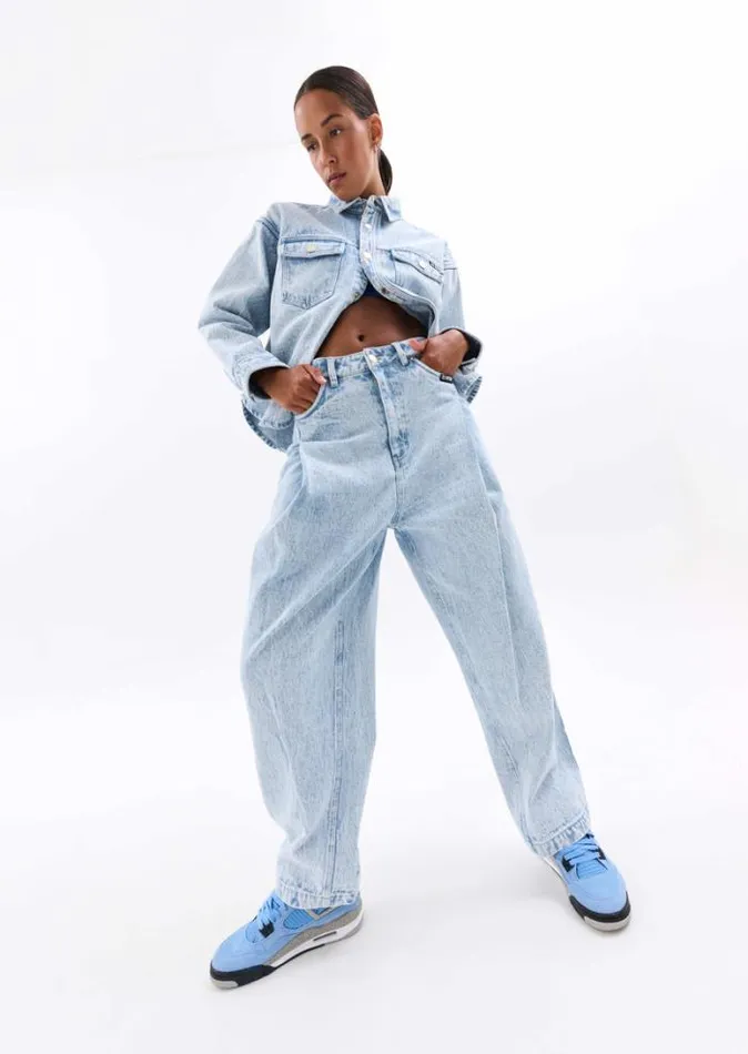 Shop FIELDHOUSE DENIM JEAN IN LIGHT WASHED DENIM PE Nation Pants