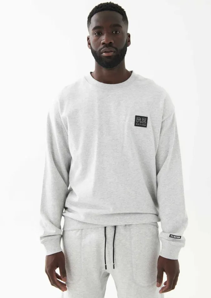Shop FORTITUDE SWEAT IN GREY PE Nation Sweats