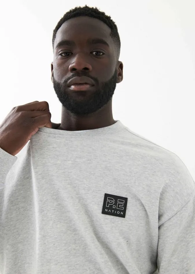 Shop FORTITUDE SWEAT IN GREY PE Nation Sweats