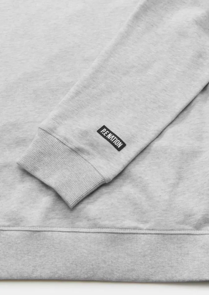 Shop FORTITUDE SWEAT IN GREY PE Nation Sweats