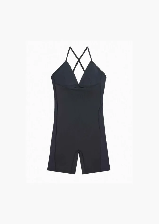 Shop FREESTYLE BODYSUIT IN BLACK PE Nation Dresses and Bodysuits