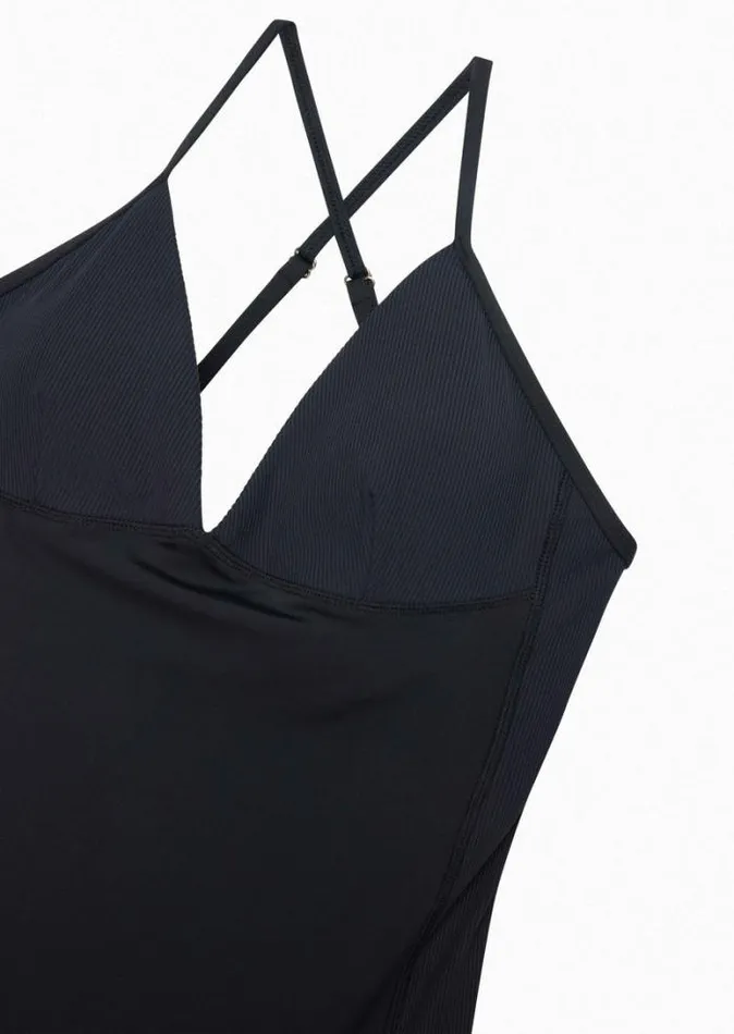 Shop FREESTYLE BODYSUIT IN BLACK PE Nation Dresses and Bodysuits