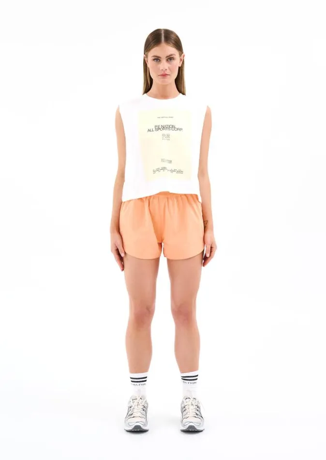 Shop FULL OUT TANK IN OPTIC WHITE PE Nation Tees and Tanks