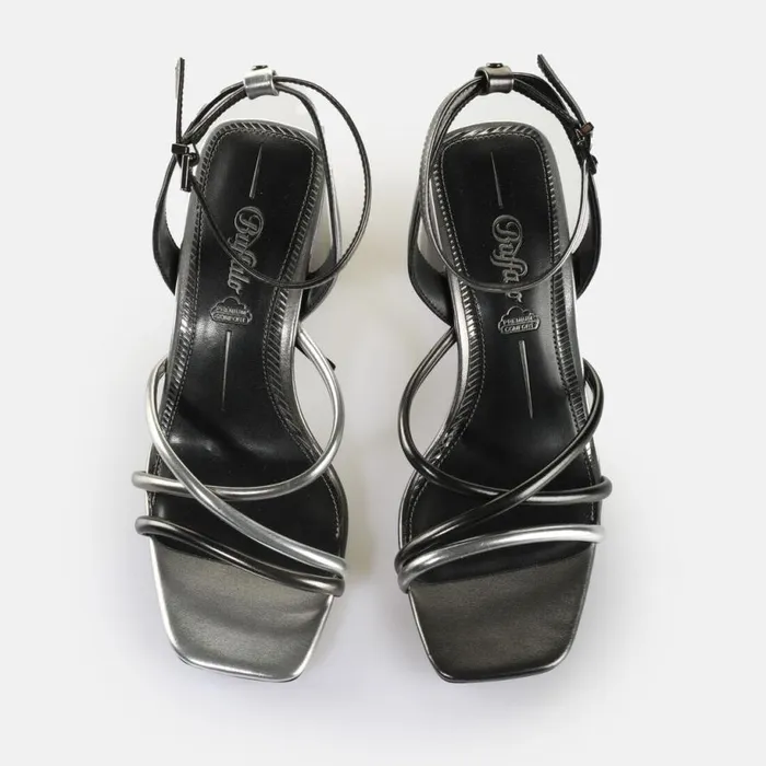 Shop Heels BUFFALO April Mss Metallicschwarz