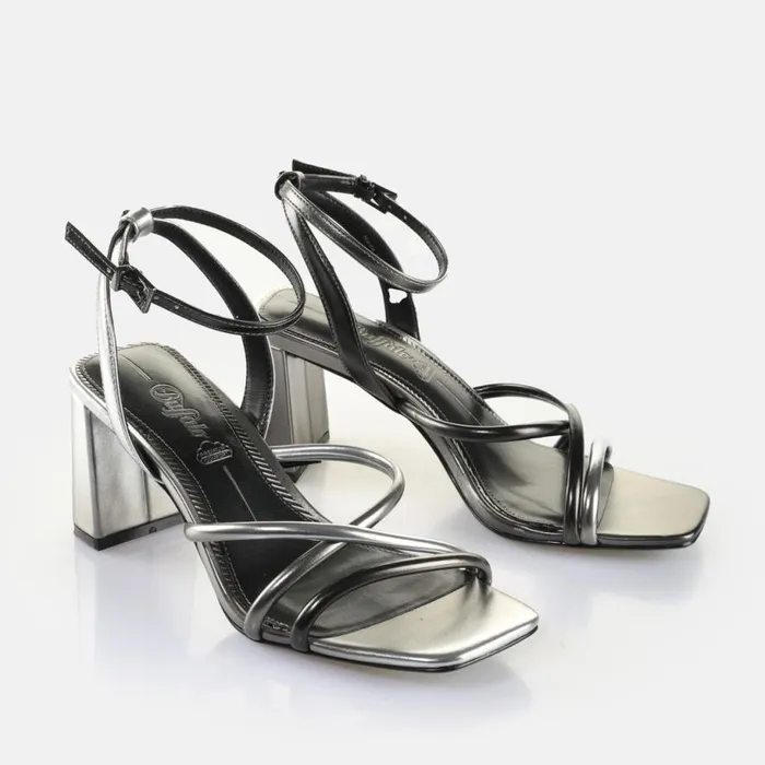 Shop Heels BUFFALO April Mss Metallicschwarz