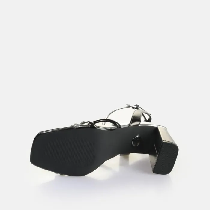 Shop Heels BUFFALO April Mss Metallicschwarz
