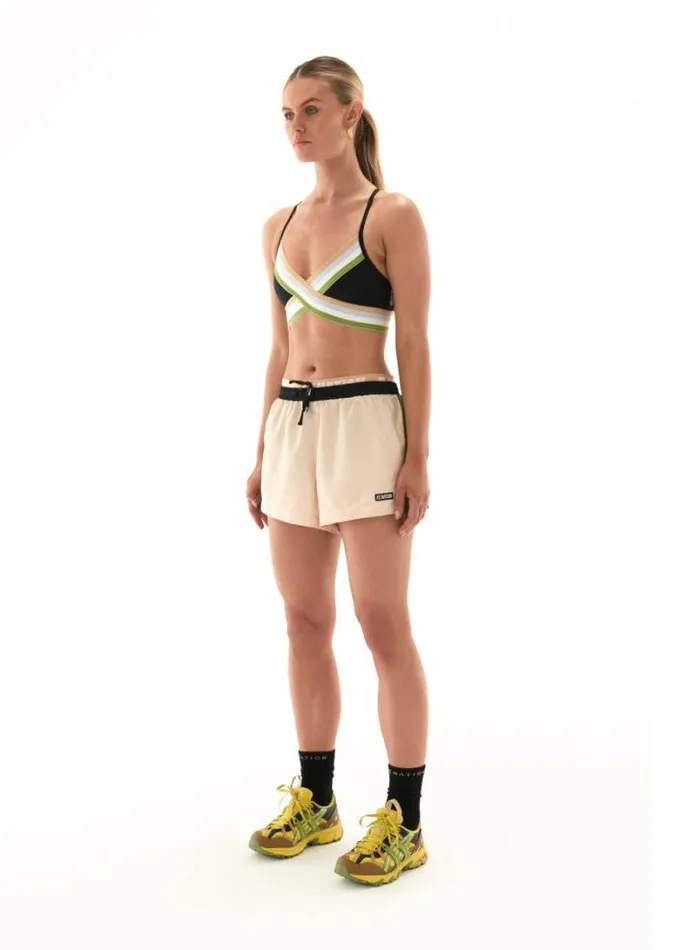 Shop INITIALISE SHORT IN PEARLED IVORY PE Nation Shorts