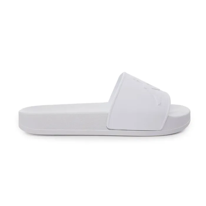 Shop Kappa Footwear Authentic Caius 2 Slides White
