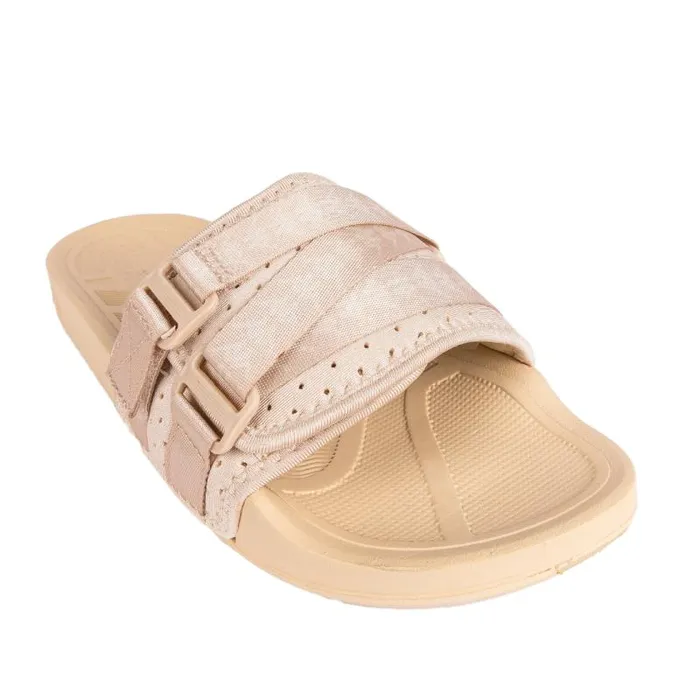 Shop Kappa Footwear Authentic Luria 1 Slides Tan