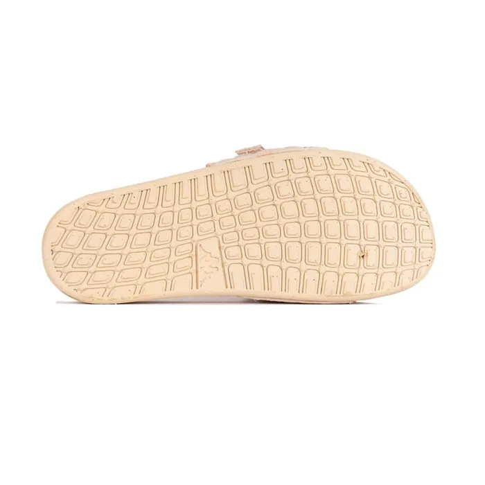 Shop Kappa Footwear Authentic Luria 1 Slides Tan