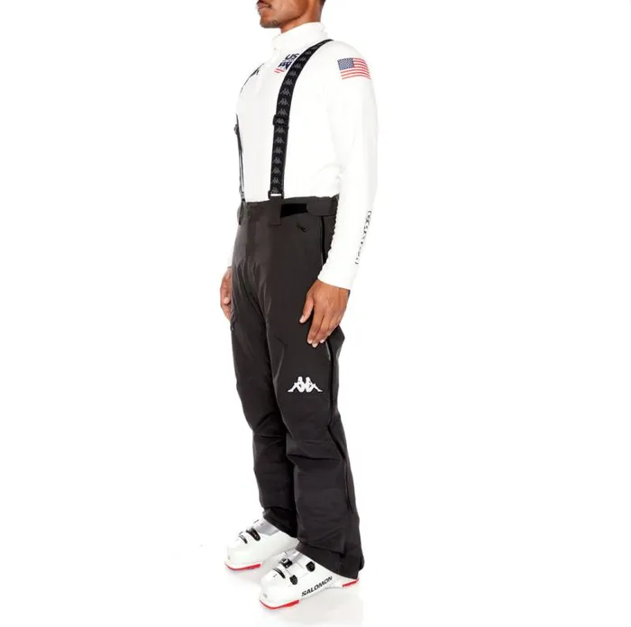 Shop Kappa Ski and Snowboard 6Cento 622P US Snowboard Pants Black