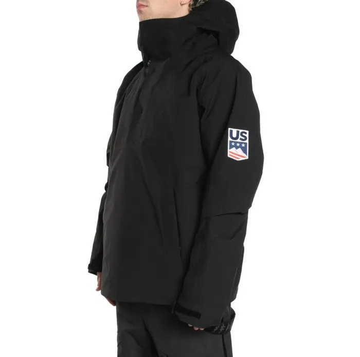 Shop Kappa Tops 6Cento 644S Anorak Jacket Black
