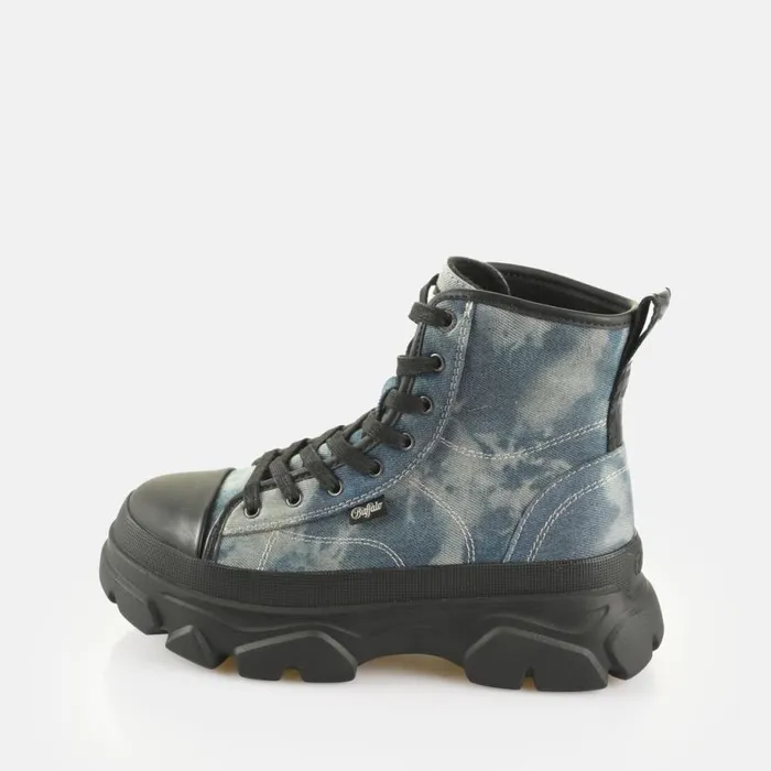 Shop Lace Up Shoes BUFFALO Cade Lace Up Hi Blue