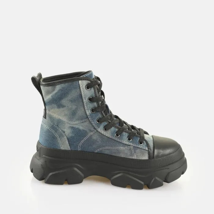 Shop Lace Up Shoes BUFFALO Cade Lace Up Hi Blue