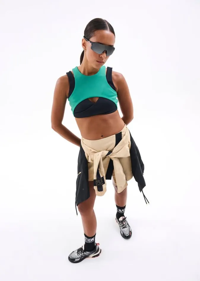 Shop MAN DOWN SKIRT IN BEIGE PE Nation Skirts