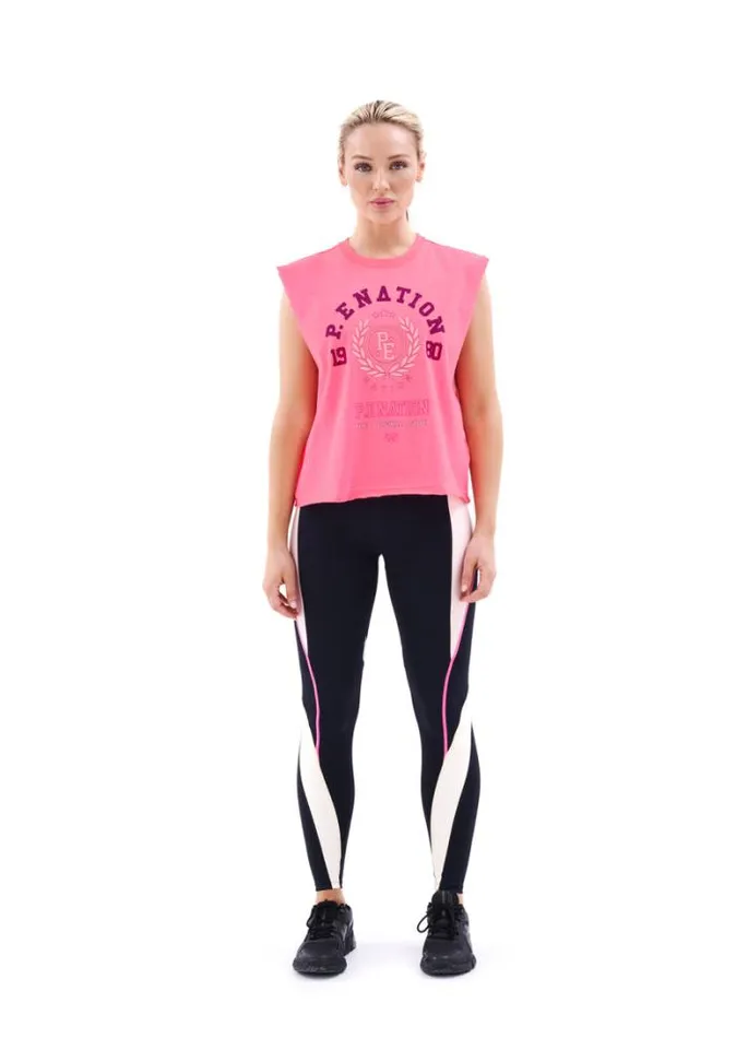 Shop OVERLAND TANK IN BRIGHT PINK PE Nation Tees and Tanks