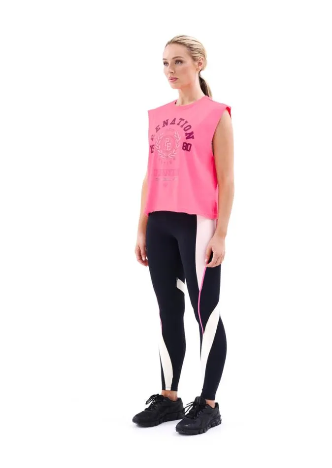 Shop OVERLAND TANK IN BRIGHT PINK PE Nation Tees and Tanks