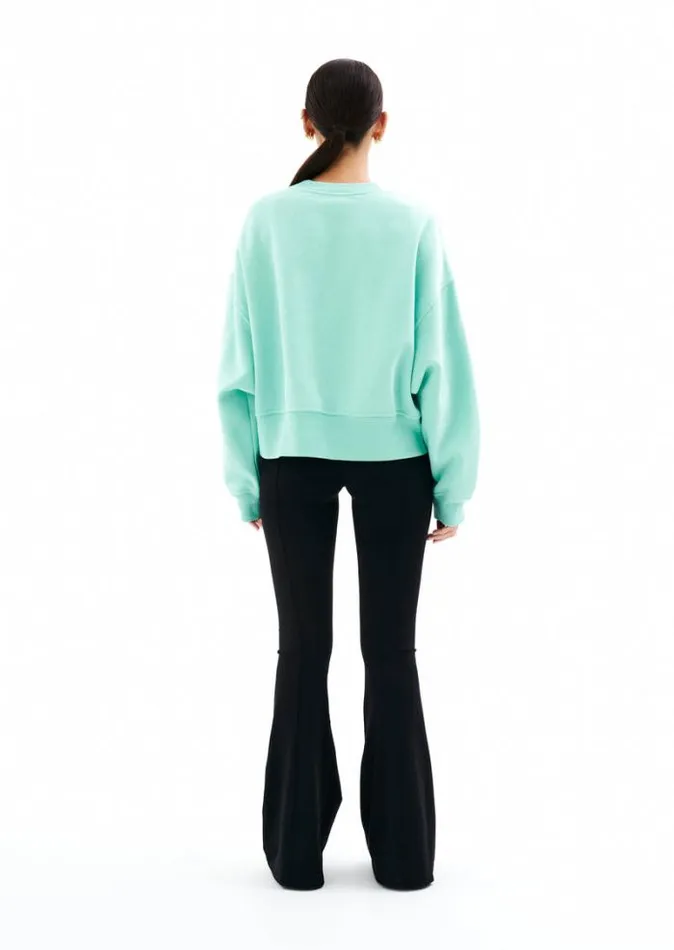 Shop RECALIBRATE SWEAT IN AQUA PE Nation Sweats