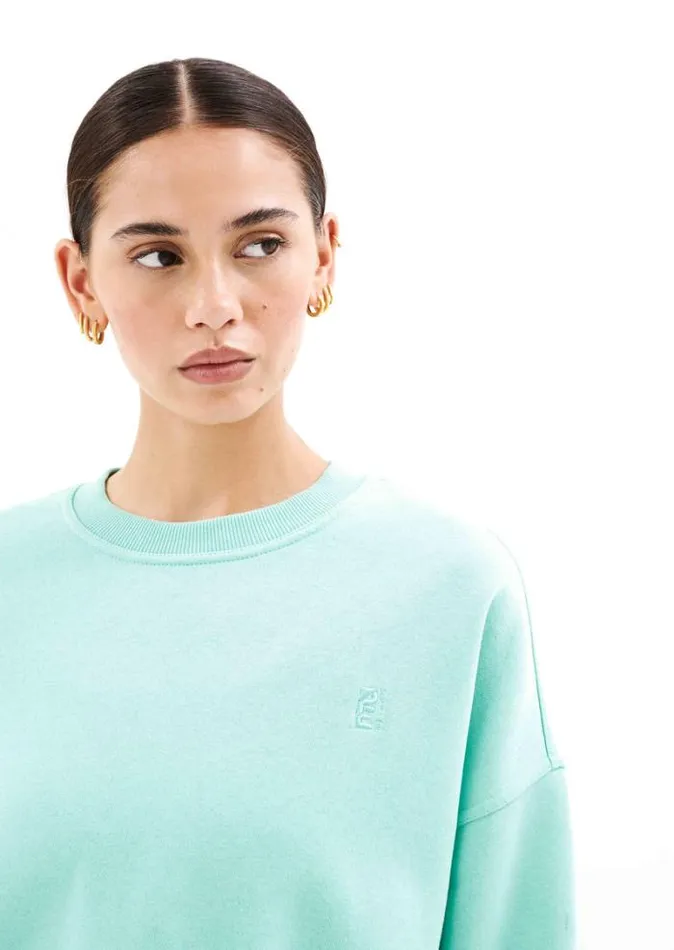Shop RECALIBRATE SWEAT IN AQUA PE Nation Sweats