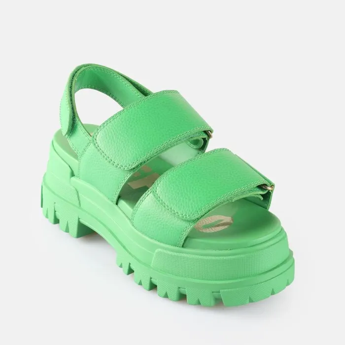 Shop Sandals and Slides BUFFALO Aspha SND Dark Green