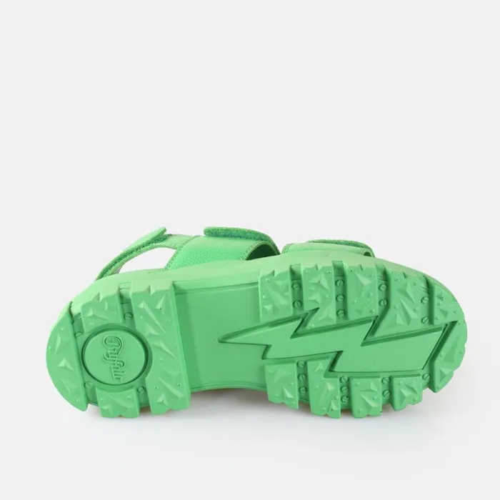 Shop Sandals and Slides BUFFALO Aspha SND Dark Green