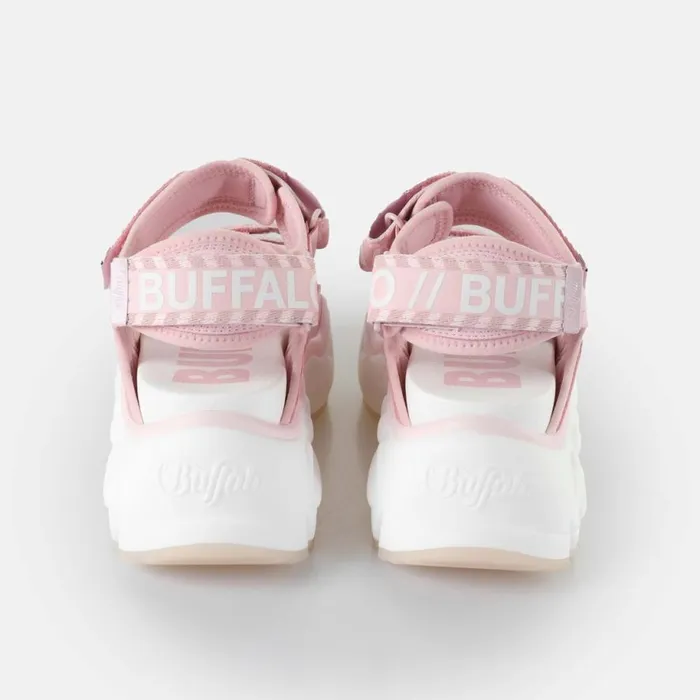 Shop Sandals and Slides BUFFALO Binary 0 Pink