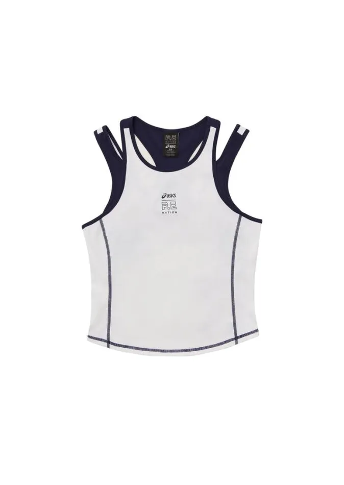 Shop SANO TANK IN OPTIC WHITE PE Nation Tees and Tanks