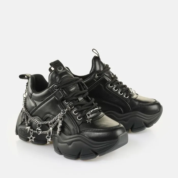 Shop Sneakers BUFFALO Binary Charm Black