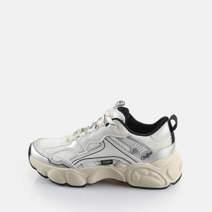 Shop Sneakers BUFFALO Cld Run Jog Whitesilverblack