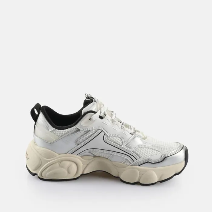 Shop Sneakers BUFFALO Cld Run Jog Whitesilverblack
