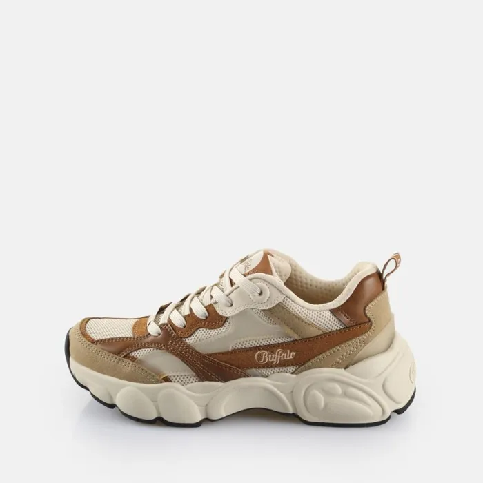 Shop Sneakers BUFFALO Cld Run Rt Creambrown