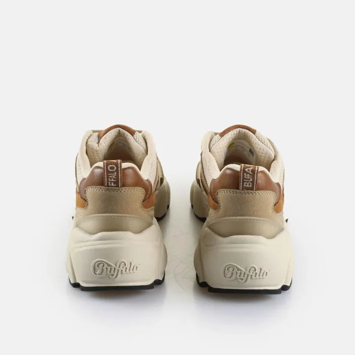 Shop Sneakers BUFFALO Cld Run Rt Creambrown