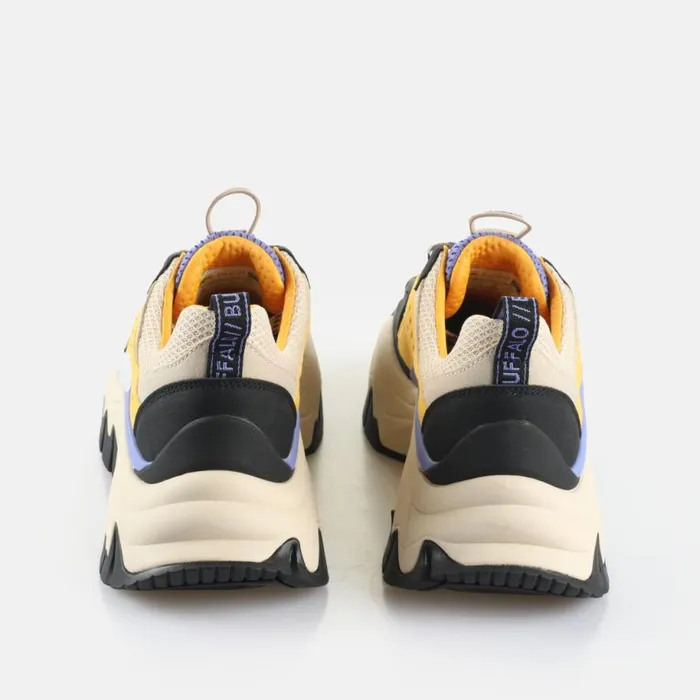 Shop Sneakers BUFFALO Trail One Blackcreamyellowpurple