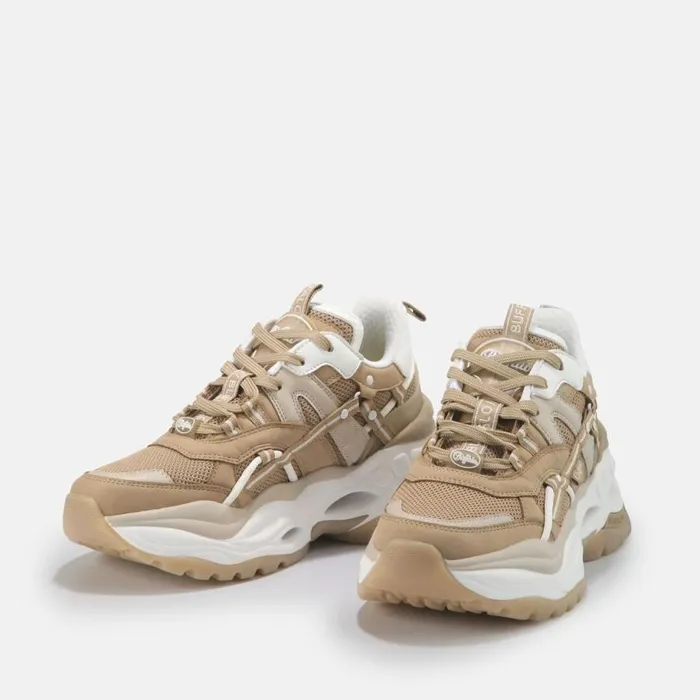 Shop Sneakers BUFFALO Triplet Hollow Low Beige