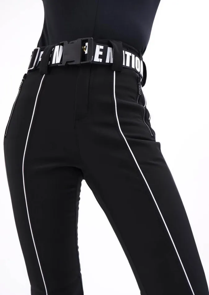 Shop SOLITUDE SNOW PANT IN BLACK PE Nation Pants