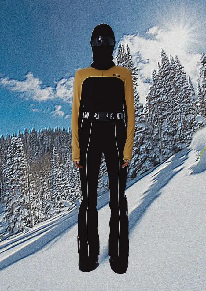Shop SOLITUDE SNOW PANT IN BLACK PE Nation Pants