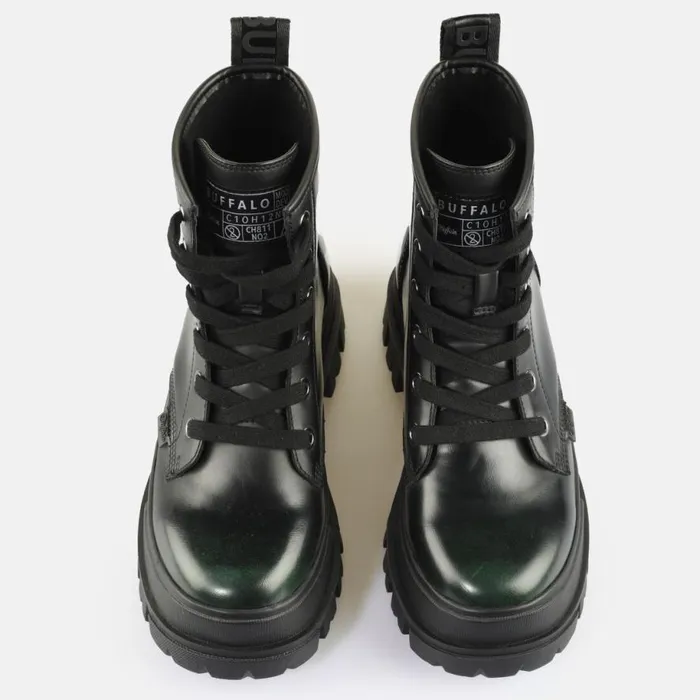 Shop Vegan Shoes BUFFALO Aspha Rld Green